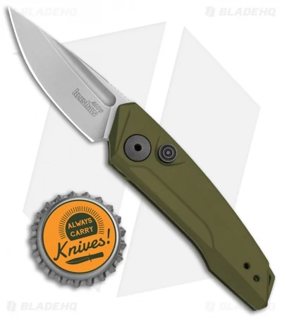 Kershaw Launch 9 Automatic Knife OD Green (1.8" Working Finish) 7250OLSW - Image 4
