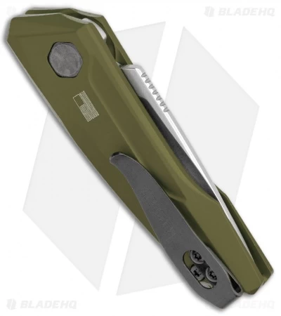 Kershaw Launch 9 Automatic Knife OD Green (1.8" Working Finish) 7250OLSW - Image 3