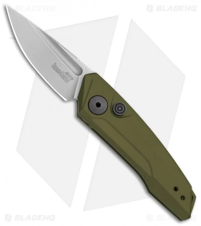 Kershaw Launch 9 Automatic Knife OD Green (1.8" Working Finish) 7250OLSW