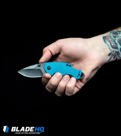 Kershaw Shuffle Liner Lock Knife Blue Multi-Tool (2.375" Stonewash) - Image 6