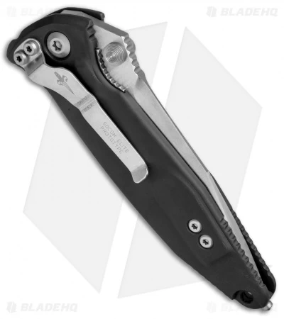 Marfione Custom Socom Elite Prototype Clip Point Manual Knife (4" Stonewash) - Image 3