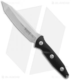 Microtech Socom Alpha Tanto Fixed Blade Knife Black G-10 (5" Stonewash)