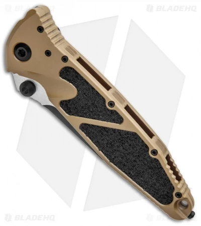 Microtech Socom Elite Manual Knife Tan (4" Black) 160-1TA - Image 2