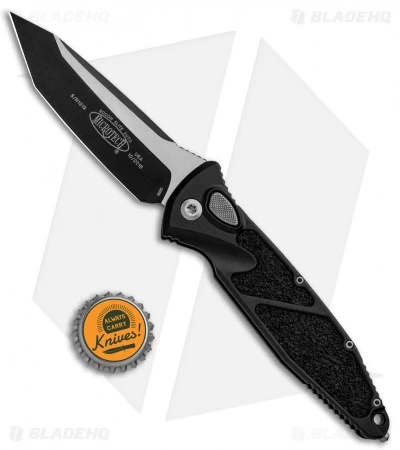 Microtech Socom Elite T/E Automatic Knife Black (4" Two Tone) 161A-1 - Image 4