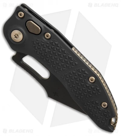 Microtech Stitch Automatic Knife Black (3.75" Apocalyptic DLC Serr) 169-2 DLC - Image 2