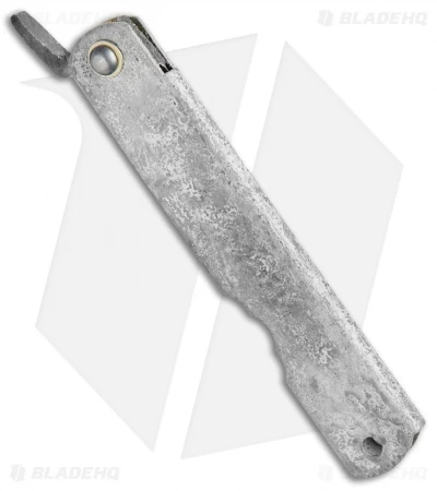 Nagao Higonokami Koriwa Friction Folder Gray Brass (2.8" Satin) - Image 2