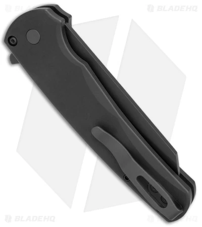 Pro-Tech Malibu Operator Reverse Tanto Button Lock Flipper Knife (3.3" DLC) - Image 3