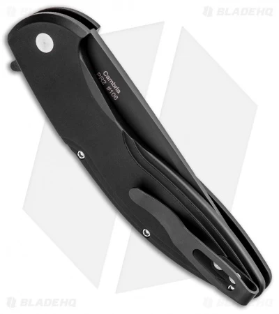 Pro-Tech Cambria Flipper Knife Maple Burl (3.5" Black) - Image 3