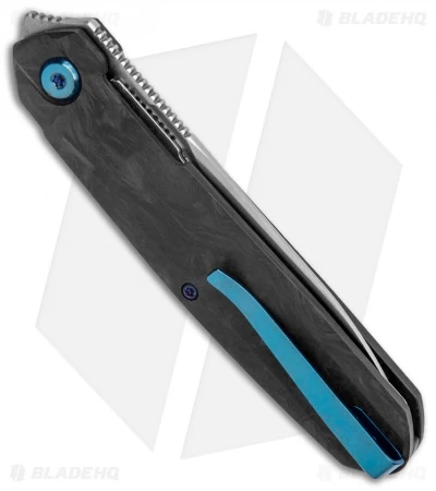 Real Steel Compact G5 Metamorph Knife Marble CF (3" Satin M390) Exclusive - Image 3