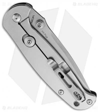 Real Steel H6 Plus Frame Lock Knife Black G-10 (3.75" Stonewash) - Image 2