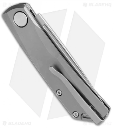 Real Steel Luna Slip Joint Knife Titanium (2.875" Satin) - Image 3