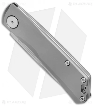 Real Steel Luna Slip Joint Knife Titanium (2.875" Satin) - Image 2