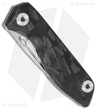 Real Steel Sidus Free Folding Knife Luminous Carbon Fiber (3.5" Satin) - Image 2