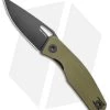 Real Steel Terra Liner Lock Knife Olive Green G-10 (3.5" Black)