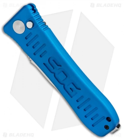 SOG Knives Spec Elite I Automatic Knife Blue (3.5" Satin) SE-51BU - Image 2