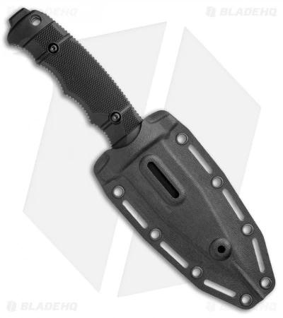 SOG Seal FX Tanto Fixed Blade Knife Black GRN (4.3" Black) - Image 3