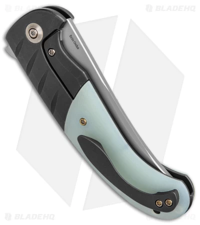 WE Knife Co. Curvaceous Frame Lock Knife Natural G-10/Ti (3.7" BB) WE20012-3 - Image 3