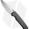 WE Knife Co. Evoke Frame Lock Knife Black Titanium (3.48" BB 20CV) WE21046-1