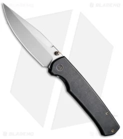 WE Knife Co. Evoke Frame Lock Knife Black Titanium (3.48" BB 20CV) WE21046-1