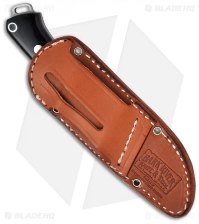 Bark River Mini-Fox River Bocote Wood Fixed Blade Knife (2.9" Plain) - Image 2