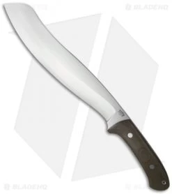 Bark River Knives Parang Knife Green Canvas Micarta (11.75" Satin)