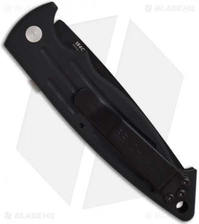 Benchmade 2550BK Mini-Reflex Automatic Knife (3.16" Black Plain) - Image 2