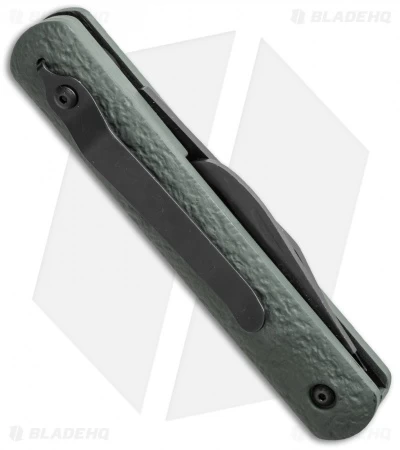 Colonial Ranger Automatic Knife OD Green (3" Black Serr) M-736C - Image 2