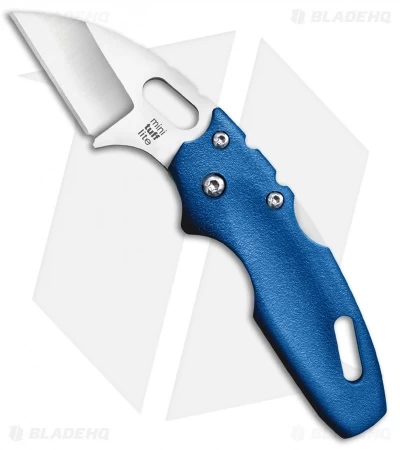 Cold Steel Mini Tuff Lite Tri-Ad Lock Knife Blue (2" Satin) 20MTB