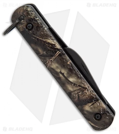 Colonial Knife Company M-724 Camo Auto Rescue Military Knife (3" Black) - Image 3
