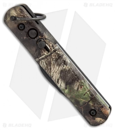 Colonial Knife Company M-724 Camo Auto Rescue Military Knife (3" Black) - Image 2