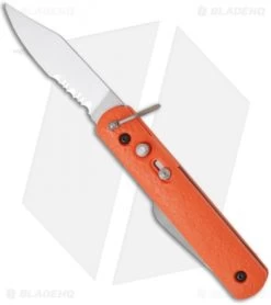 Colonial M-724 Bail Loop Rescue Automatic Knife Orange (3" Satin Serr)