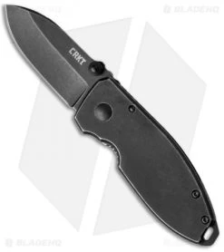 CRKT Burnley Squid Frame Lock Knife (2.25" Black SW) 2490KS