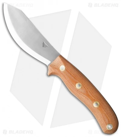 LT Wright JX2 Jessmuk O1 Knife Natural Micarta (4.5" Satin)