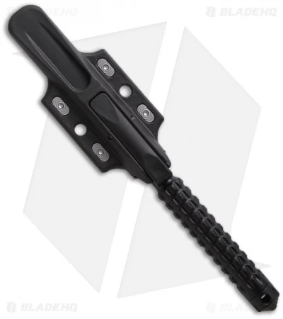 Microtech A.D.O. Knife Green Camo D/E Dagger Fixed (4.5" Full Serr) 115-3GC - Image 3