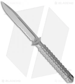 Microtech A.D.O. Knife S/E Fixed Blade (4.5" Bead Blast Serr) 116-8