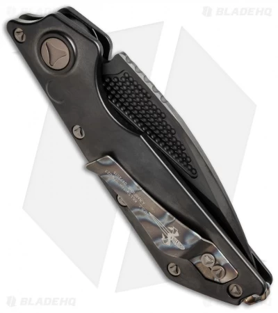 Marfione Custom DOC Killswitch Automatic Knife DLC Ti (3.75" DLC Tri-Tone) - Image 3