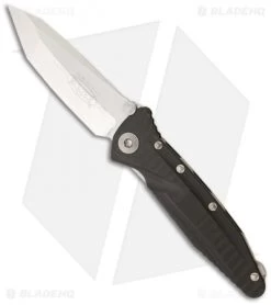 Microtech Socom Delta Tanto Folding Knife G-10 (4" Stonewash) 163-10