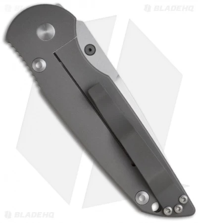 Pro-Tech TR-3 Integrity Frame Lock Knife Titanium (3.5" Satin) 7701 - Image 2