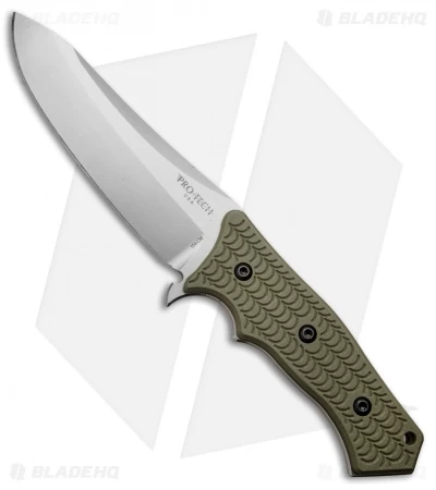 Pro-Tech Elishewitz Spindrift Prototype Fixed Blade OD Green G-10 (5.5" SW)