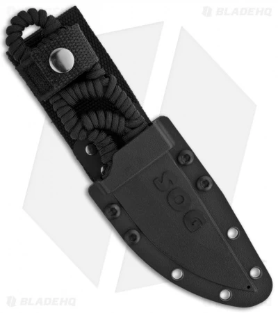 SOG Tangle Fixed Blade Knife (3.85" Satin) FX31K - Image 2