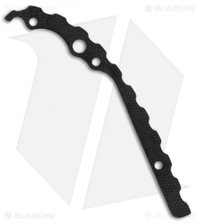 Custom Replacement Griptilian Handle Sculpted Toxic Green G-10 - Image 2