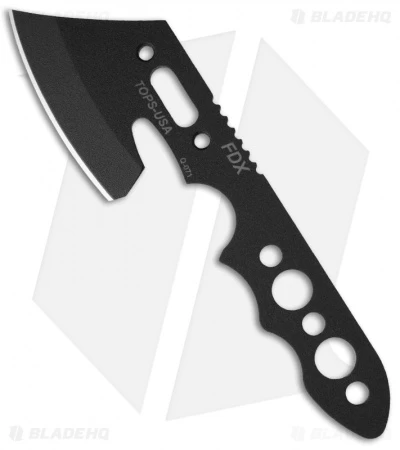 TOPS Knives FDX 7" Mini Axe Fixed Blade (Black) FDX-17