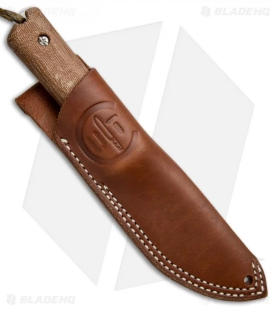 Utility Tool Knives Wilderness Knife No. 4 Brown Micarta (4" SW) UTK0100-2015 - Image 3