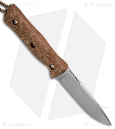 Utility Tool Knives Wilderness Knife No. 4 Brown Micarta (4" SW) UTK0100-2015 - Image 2